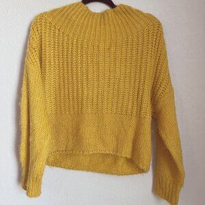 NWT Large Mustard Lone Tree Sweater